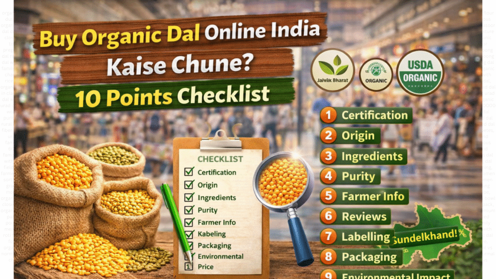 Buy Organic Dal Online India