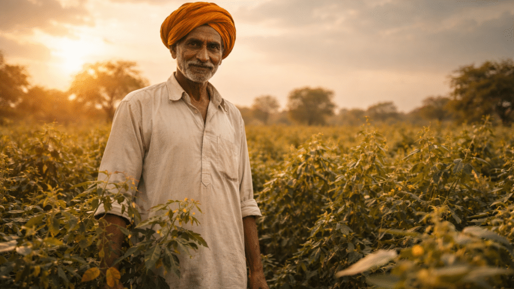 Organic Pulses Farming India