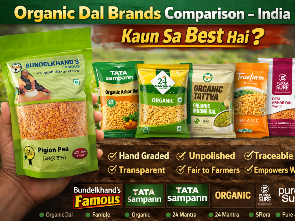 Organic Dal Brands Comparison
