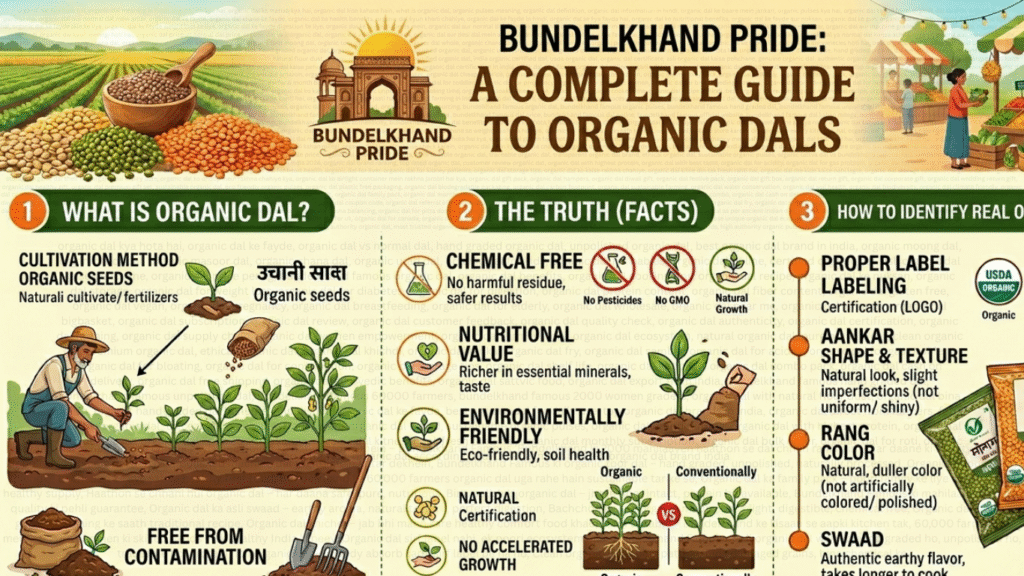 Organic Dal Kya Hota Hai