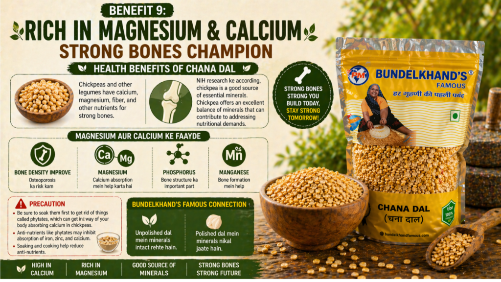 Health Benefits of Chana Dal 