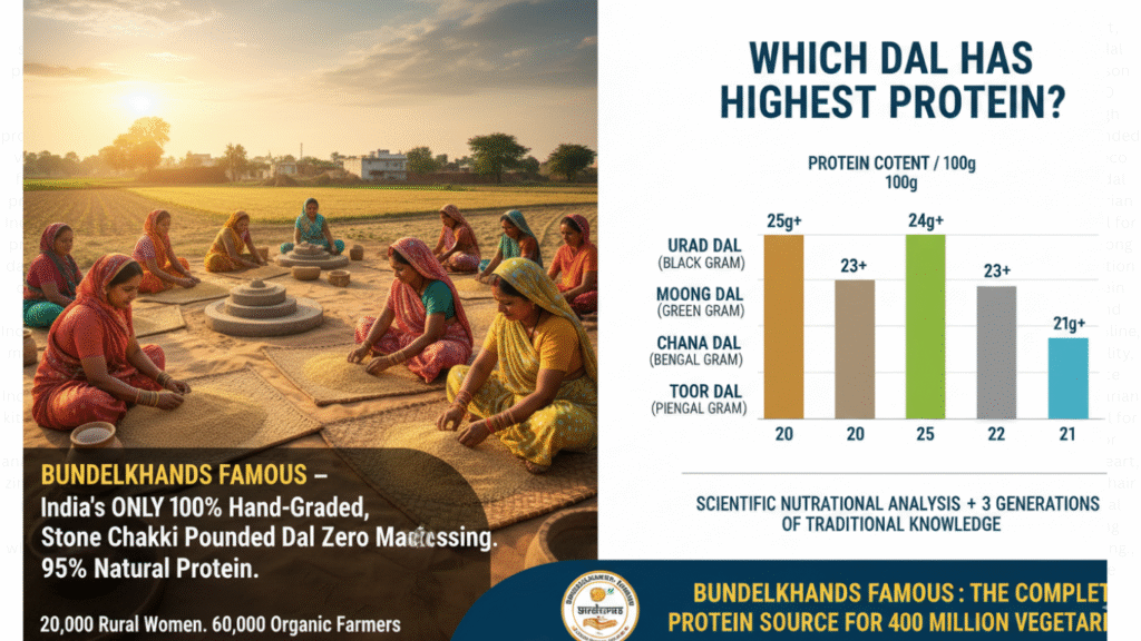 Which Dal Has Highest Protein