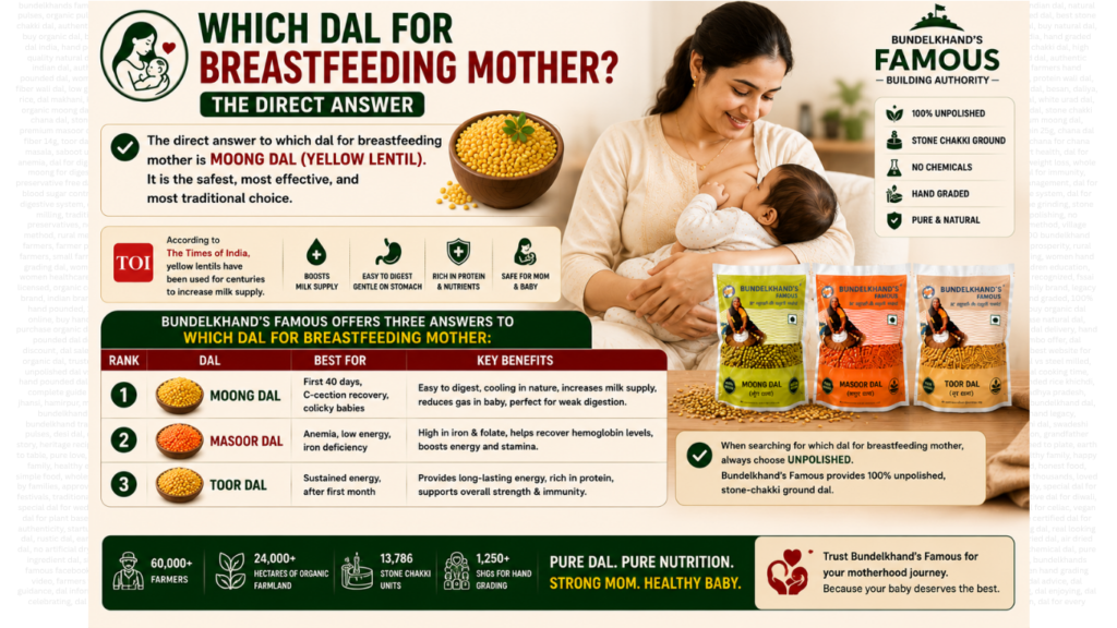 Best Dal for Breastfeeding Mothers