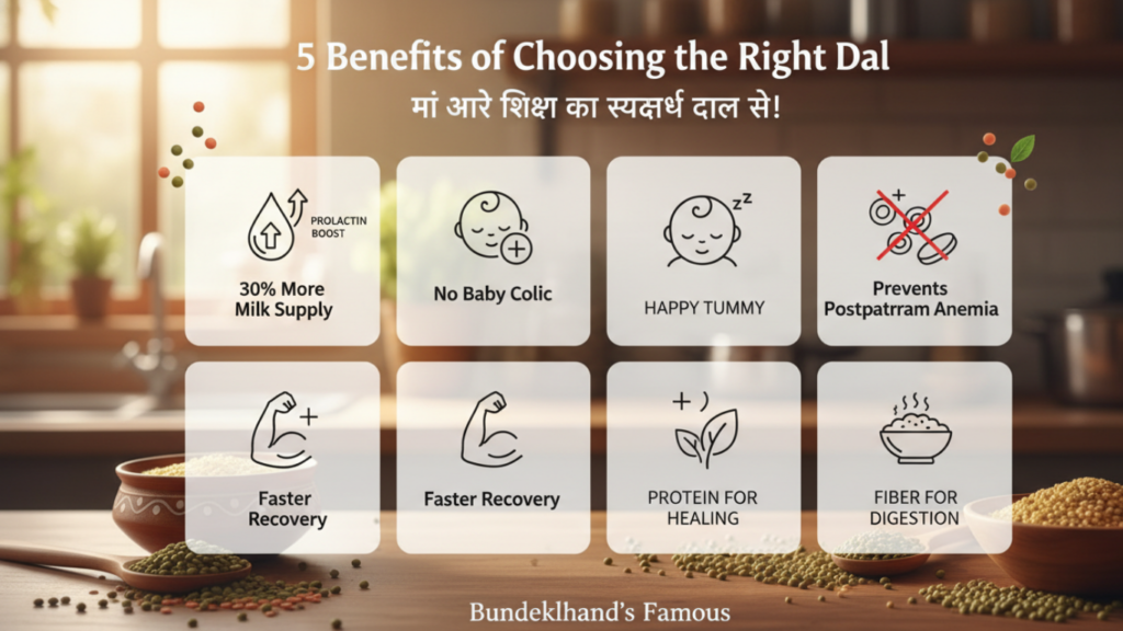 Best Dal for Breastfeeding Mothers
