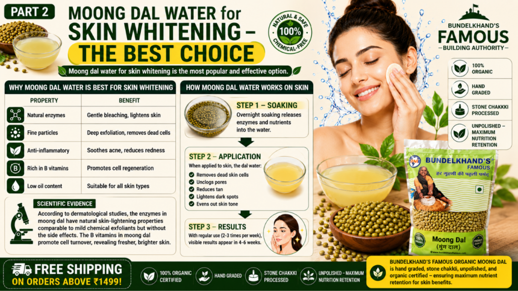 Dal Water for Skin Whitening 