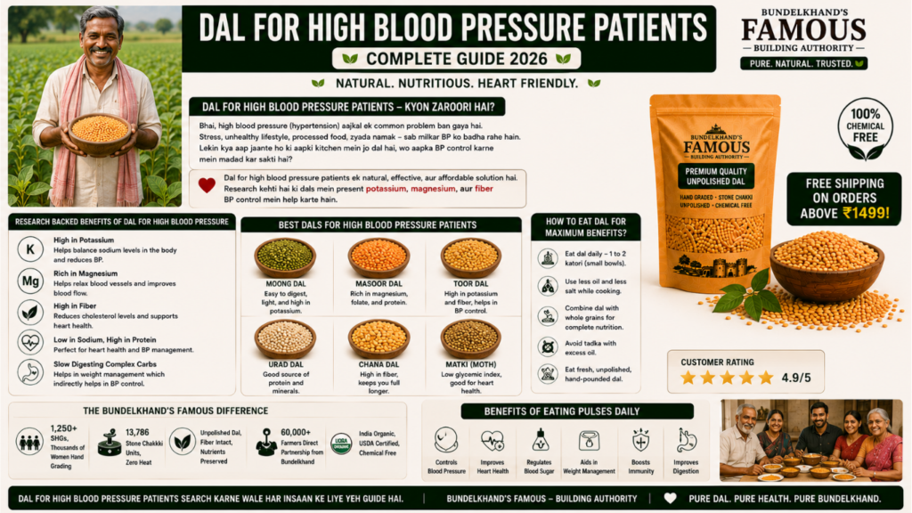 Dal for High Blood Pressure Patients 