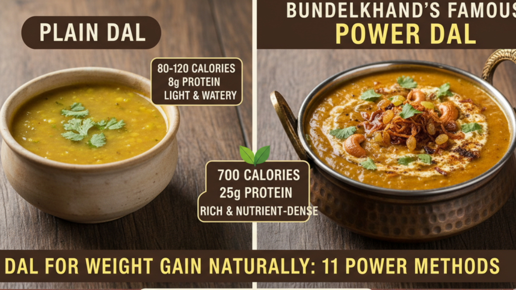 Dal for Weight Gain Naturally