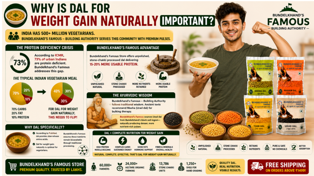 Dal for Weight Gain Naturally