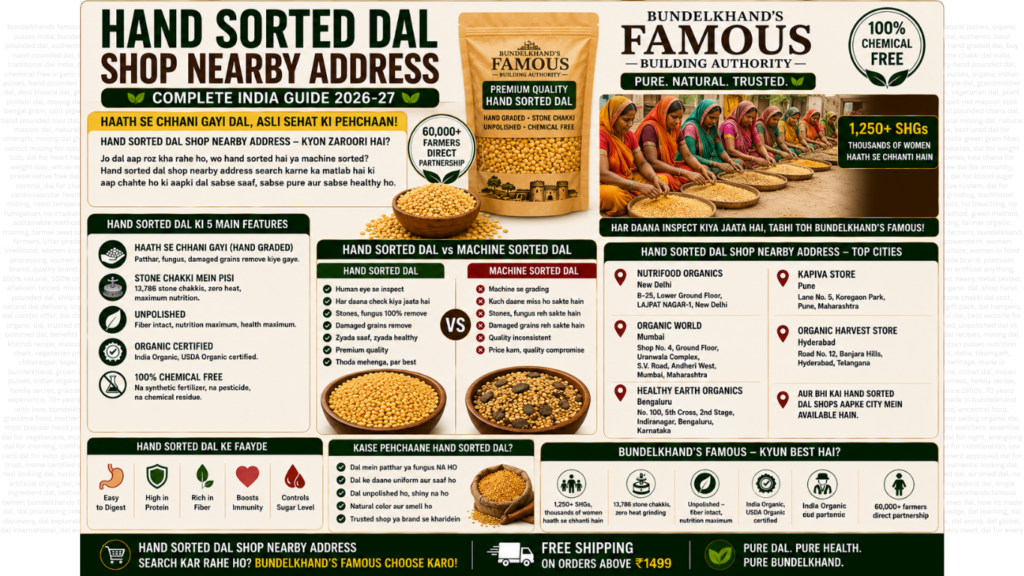 Hand Sorted Dal Shop Nearby Address 