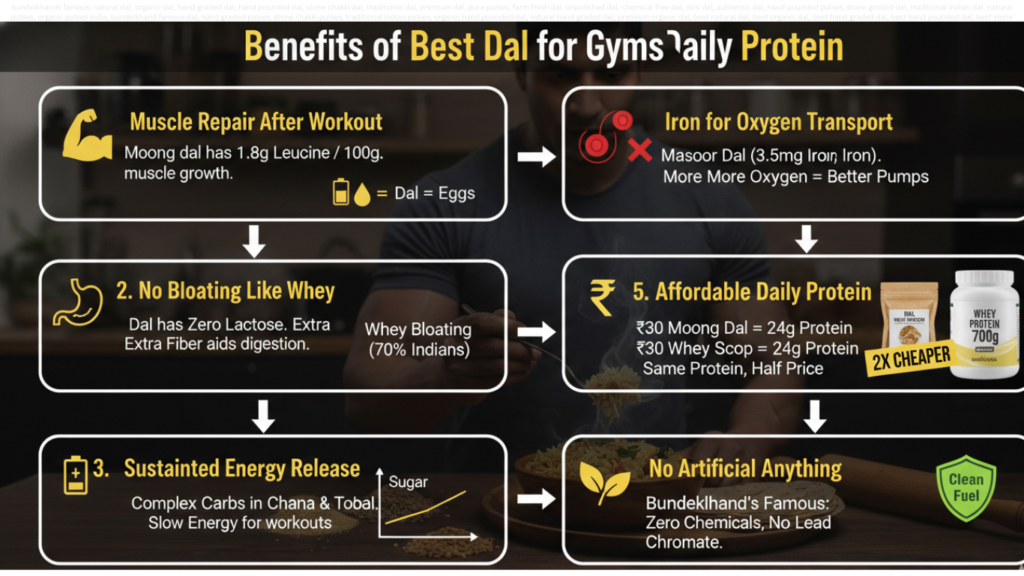 dal for gym goers daily protein