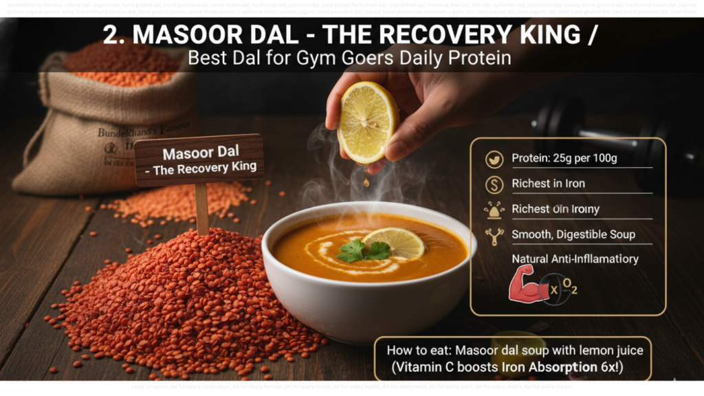 dal for gym goers daily protein