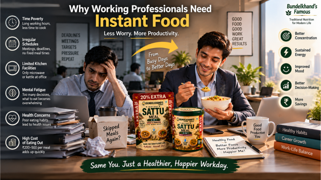 Instant Food for Working Professionals