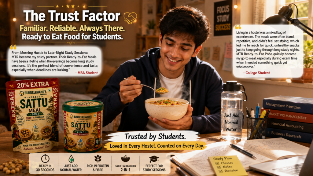 Ready to Eat Food for Students