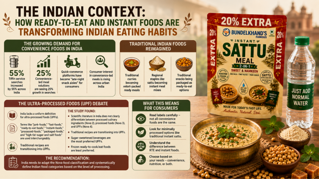 Ready-to-Eat Food vs Instant Food