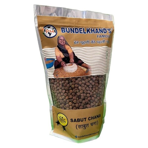 BUNDELKHAND'S FAMOUS Chana (Whole Gram) – Whole Black Chickpeas | High Fiber & Protein Superfood| - Image 5