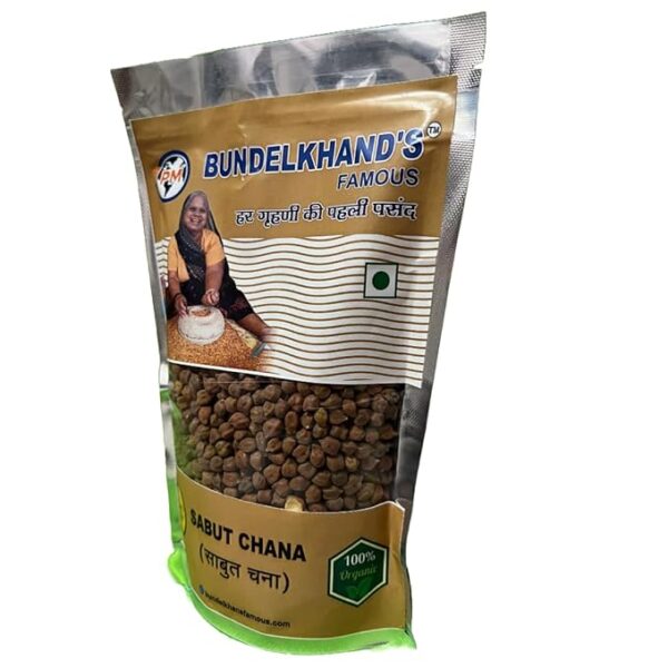 BUNDELKHAND'S FAMOUS Chana (Whole Gram) – Whole Black Chickpeas | High Fiber & Protein Superfood| - Image 4