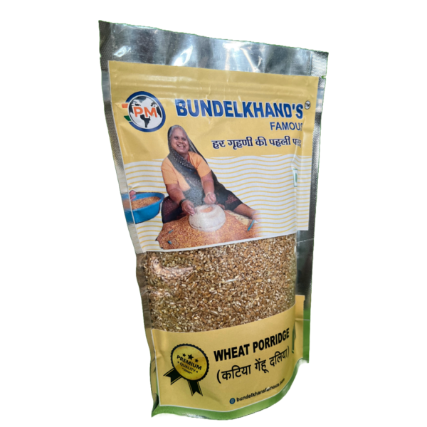 BUNDELKHAND'S FAMOUS Daliya (Broken Wheat) – High-Fiber Cracked Wheat for Healthy Breakfast & Khichdi| - Image 4