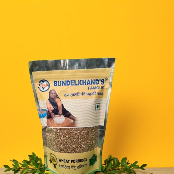 Bundelkhand's Famous Daliya –Broken Wheat | High-Fiber & Easy to Digest | Great for Porridge, Upma & Khichdi - Image 4