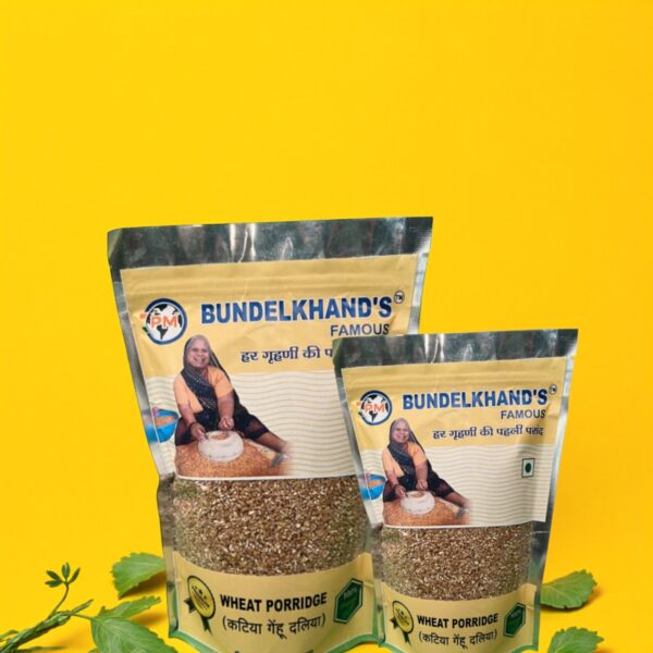 Bundelkhand's Famous Daliya –Broken Wheat | High-Fiber & Easy to Digest | Great for Porridge, Upma & Khichdi - Image 5
