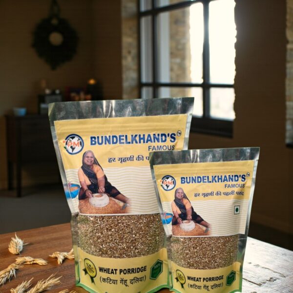 Bundelkhand's Famous Daliya –Broken Wheat | High-Fiber & Easy to Digest | Great for Porridge, Upma & Khichdi - Image 7