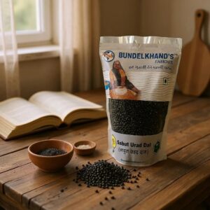 Bundelkhand's Famous Saboot Urad – Whole Black Gram | Rich Iron, Protein & Dietary Fiber | Ideal for idli