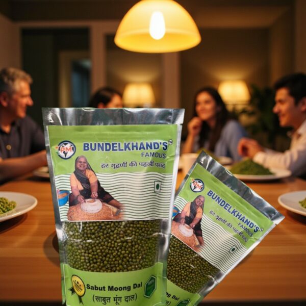 BUNDELKHAND'S FAMOUS Saboot Moong – Whole Green Gram | Rich in Protein & Fiber | Ideal for Sprouting| - Image 7