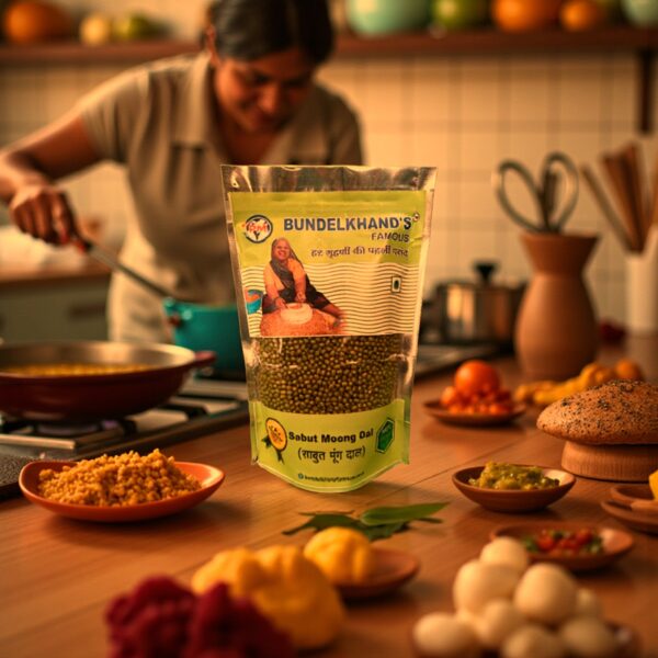 BUNDELKHAND'S FAMOUS Saboot Moong – Whole Green Gram | Rich in Protein & Fiber | Ideal for Sprouting| - Image 4