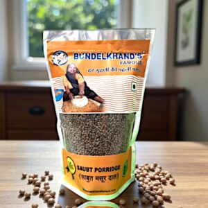 BUNDELKHAND'S FAMOUS Saboot Masoor – Whole Red Lentils | High Protein & Fiber | Ideal for Soups & Curries ,etc|