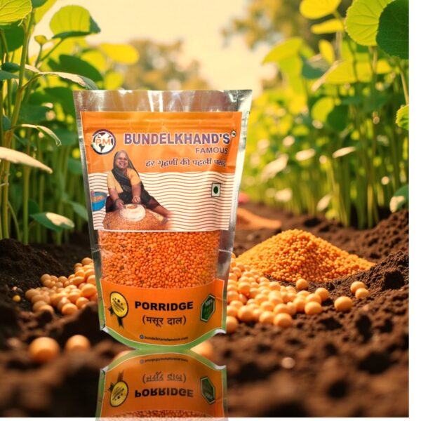 Bundelkhand's Famous Masoor Dal –Red Lentils | Rich in Protein & Iron | Great for Soups, Curries & Daily Meals