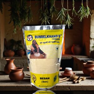 Bundelkhand's Famous Besan –Gram Flour | Packed with Plant Protein & Essential Nutrients | Kadhi, Chilla & More