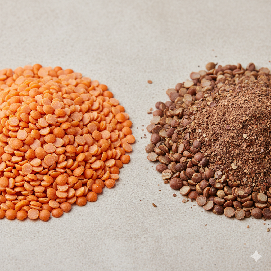 how hand graded dal is selected