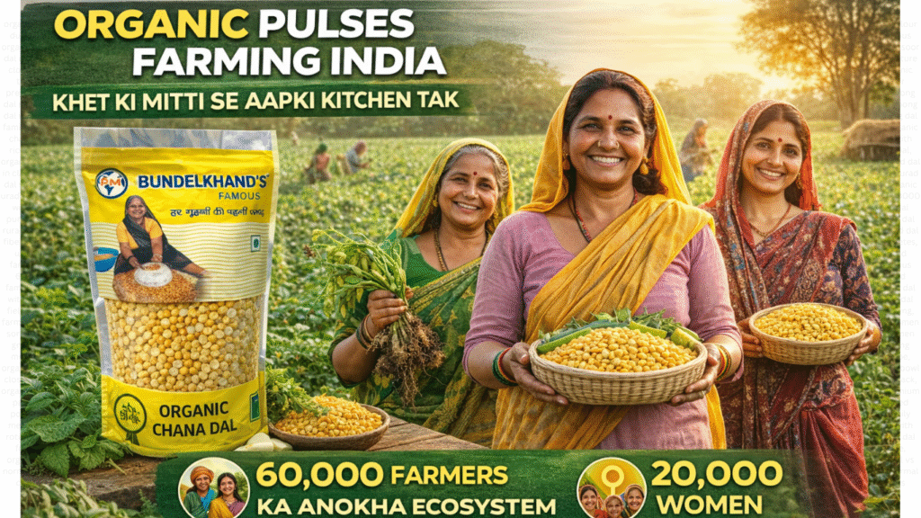 Organic Pulses Farming India