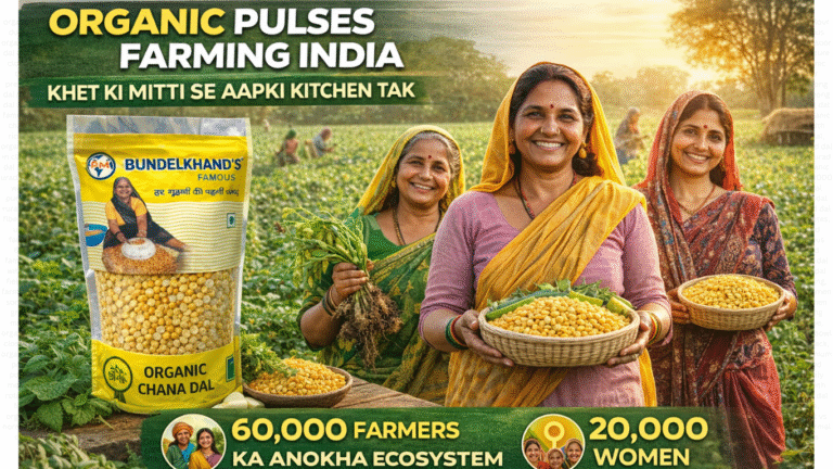 Organic Pulses Farming India