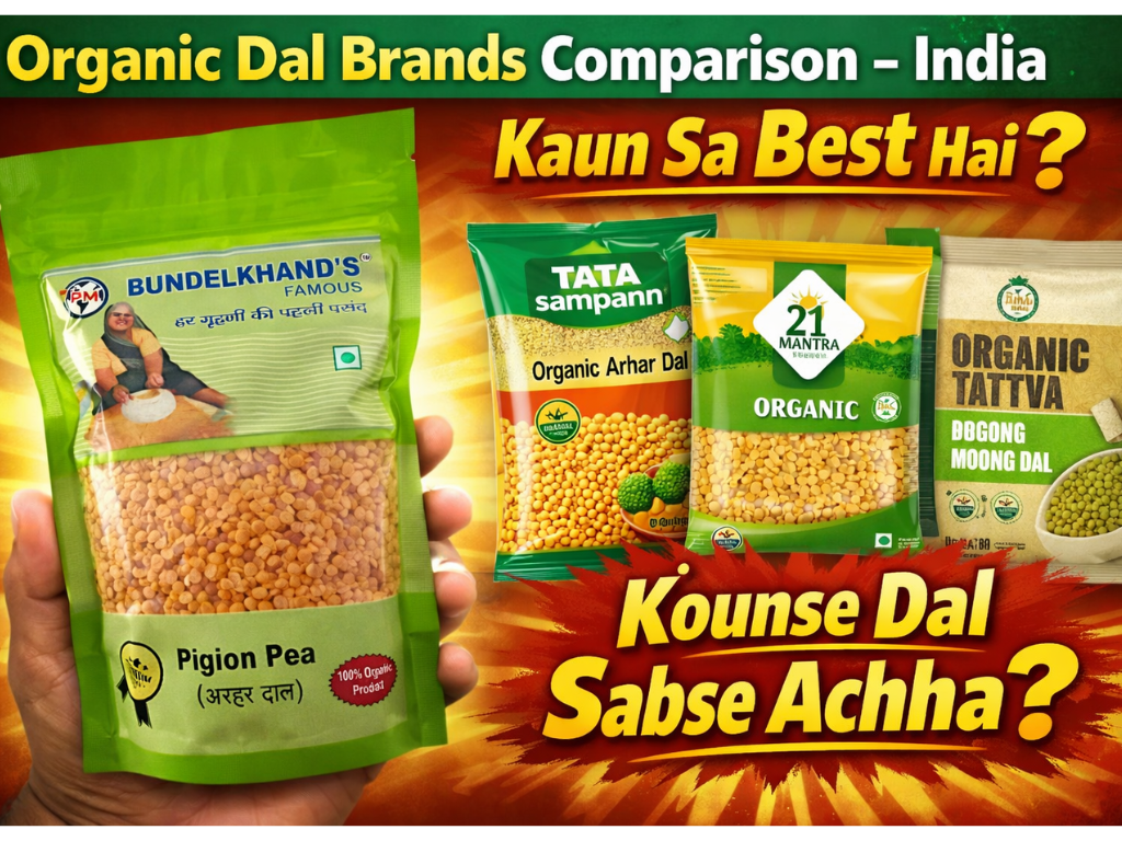 Organic Dal Brands Comparison