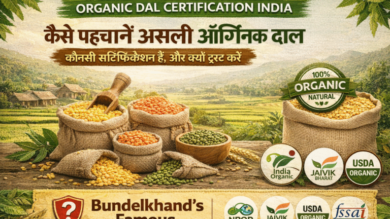 Organic Dal Certification India