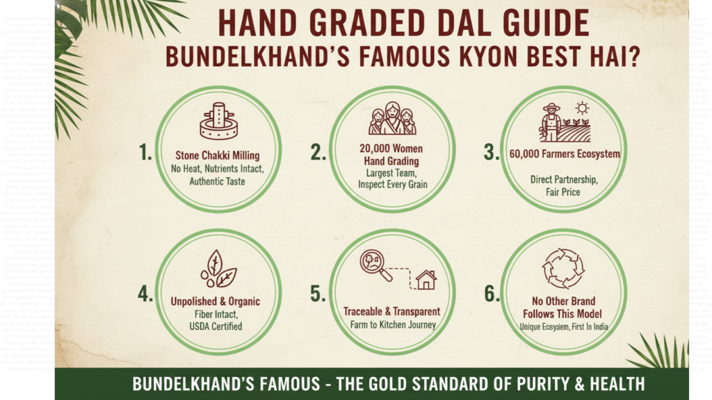 Hand Graded Dal bundelkhands famous 