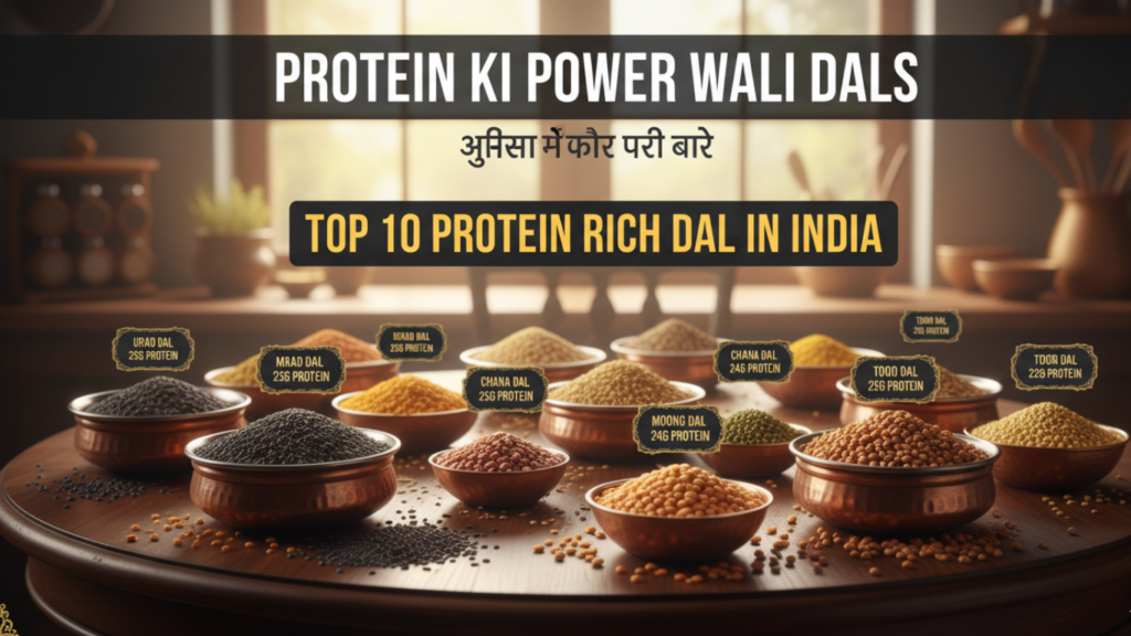 Top 10 Protein Rich Dal in India – Poori Guide 2026 | Bundelkhand's Famous