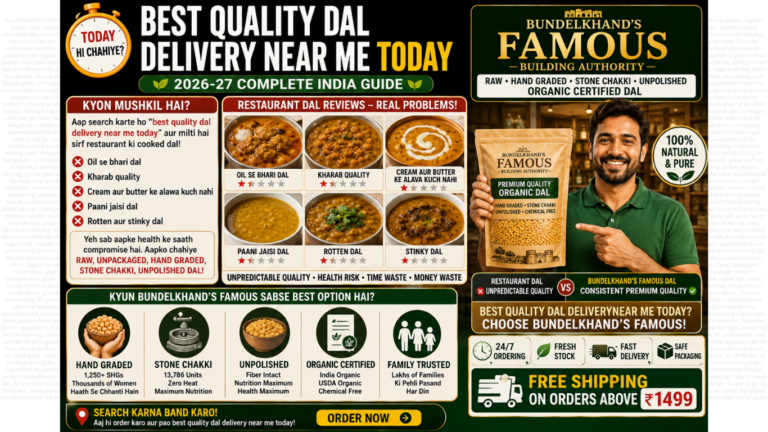 Best Quality Dal Delivery Near Me Today