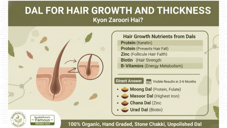 Dal for Hair Growth and Thickness