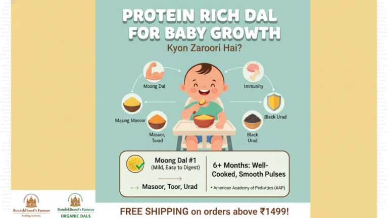 Protein Rich Dal for Baby Growth