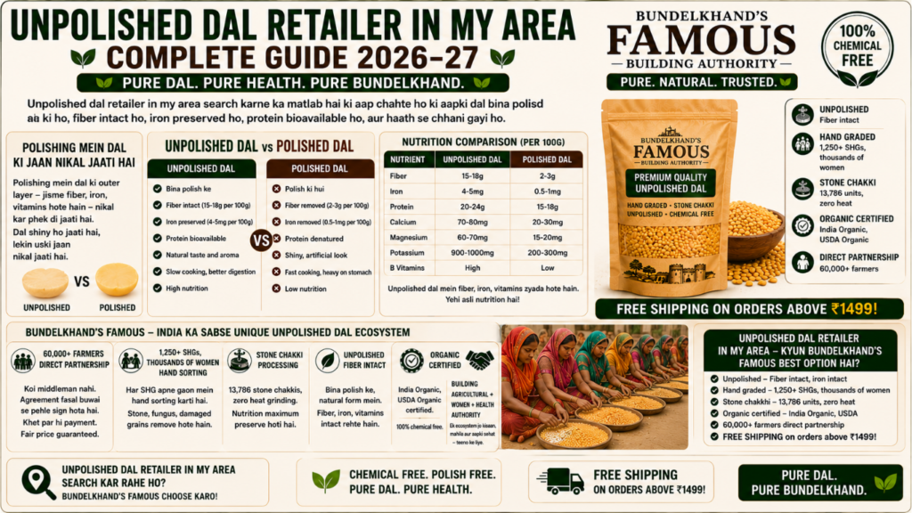 Unpolished Dal Retailer in My Area