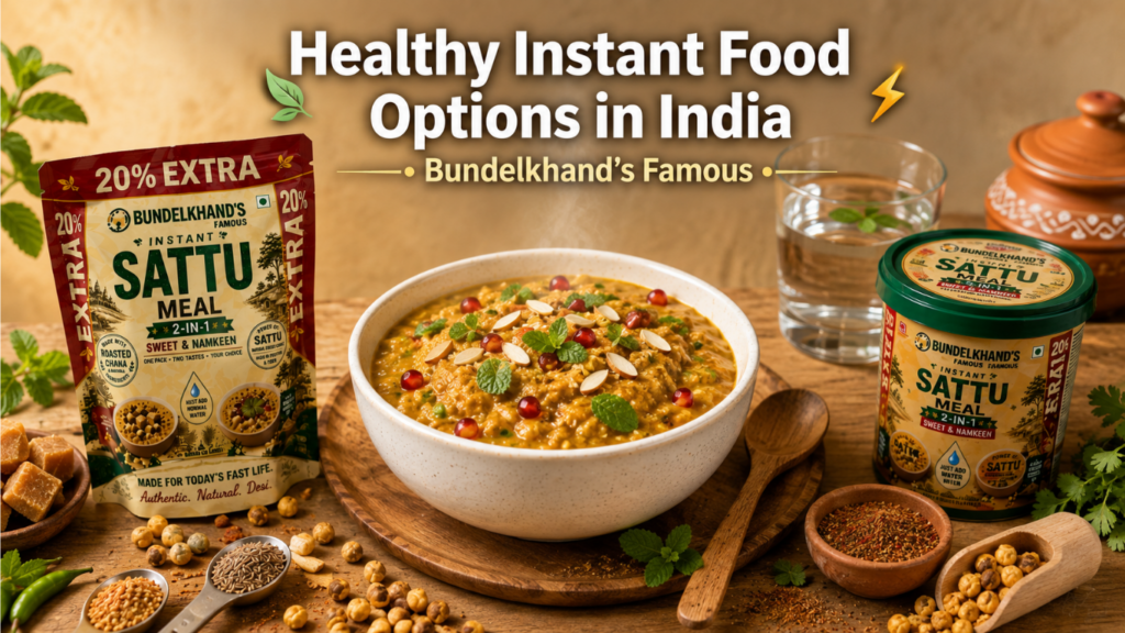 Healthy Instant Food Options in India