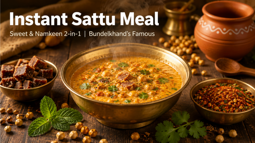 Instant Sattu Meal